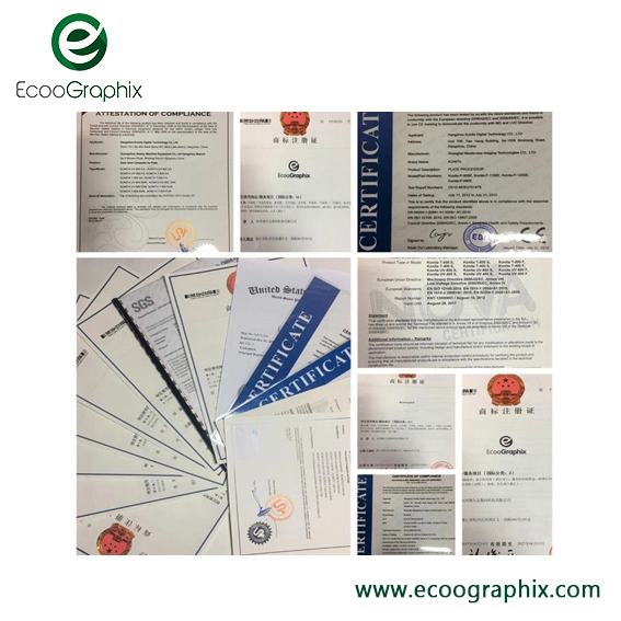 EcooGraphix 0,15 mm a 0,30 mm Computadora térmica para hacer placas máquina CTP 6