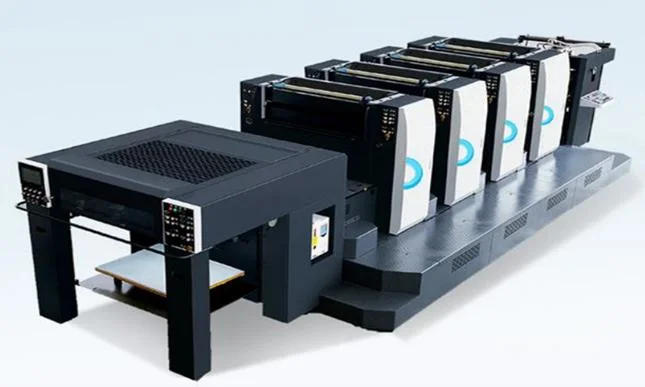 Ecoographix cuatro colores reserva la máquina de impresión en offset de la revista