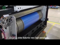 Máquina CTP Térmica Digital Plana UV Doble Recubrimiento Compatible