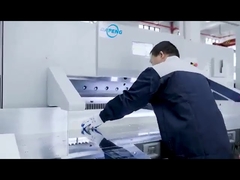 Guillotina mecánica para cortar papel con cargador/alineador