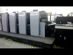 Prensa de impresión de hoja de offset multicolor