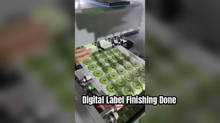 Máquina troqueladora de impresión de etiquetas digitales