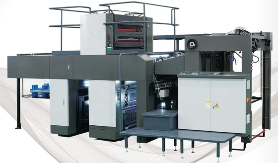 calidad  High Speed A1 Double-side Single Color Bookblock Offset Press fábrica