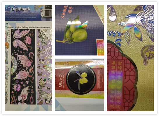 Máquina de impresión de etiquetas digitales de 430 mm