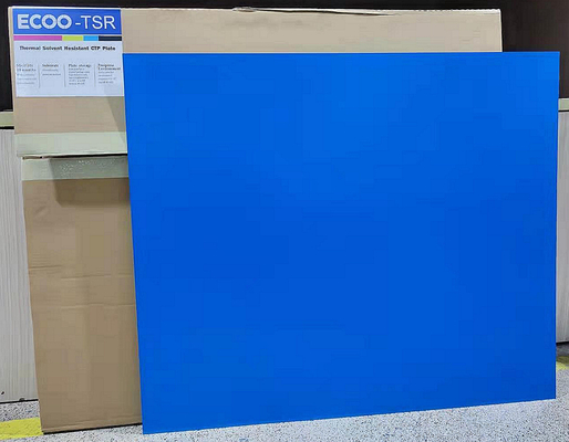 Placa CTP térmica positiva Capacidad de tinta UV de doble capa de alta sensibilidad