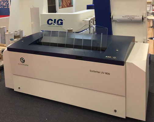 Máquina de fabricación de planchas CTP térmicas de tambor externo con carga de planchas semiautomática 2400 ppp Platesetter CTP térmico