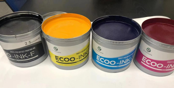 Tinta de resina CMYK ecológica de 1 kg/latita: perfecta para máquinas de impresión offset