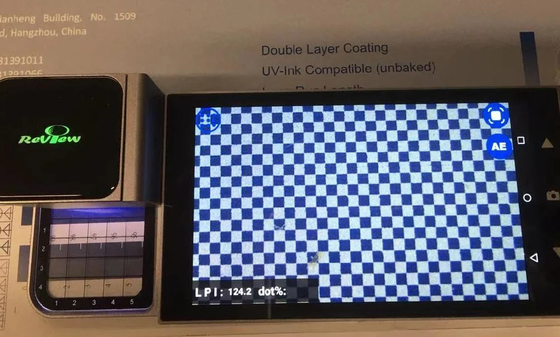 ECOO 720P HD EcooGraphix Densimeter para la detección de puntos de verificación de la placa CTP