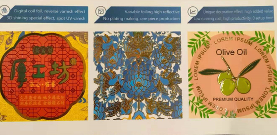 Hoja piezoeléctrica ULTRAVIOLETA de Digitaces del Dod-chorro de tinta que sella y que barniza el reforzador