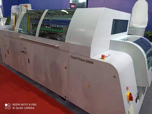 1600 Cycles/H apresuran la máquina de atascamiento de libro de Digitaces con 4 abrazaderas