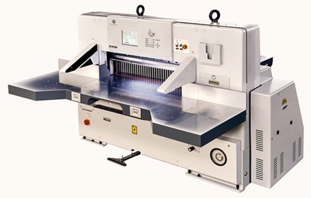 Cortadora automatizada automática del cortador de papel de la pantalla táctil/del papel de la guillotina