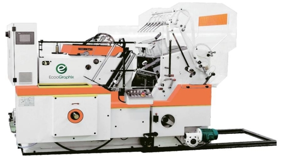 Hoja automática rotatoria que sella la máquina que corta con tintas 750 x 560m m