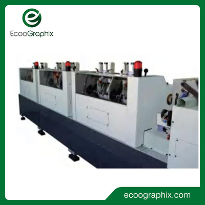 Costura de silla de montar en línea de la máquina de atascamiento de libro automático de Ecoographix