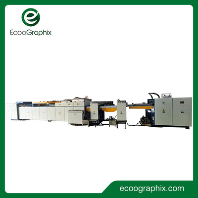 Máquina de recubrimiento de barniz UV general para acristalamiento de papel 25 - 80 m/min