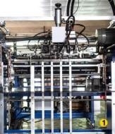 Máquina de recubrimiento de barniz UV general para acristalamiento de papel 25 - 80 m/min