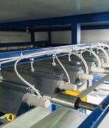 Máquina satinada de papel del barniz de capa del formato ULTRAVIOLETA total de la máquina 1200m m