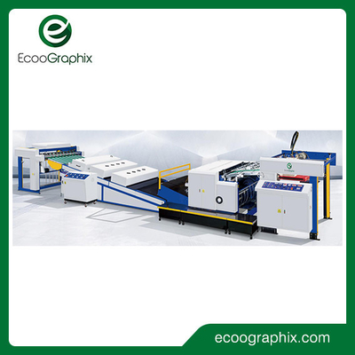 ECOO HIS-1450 Máquina de barnizado UV con cilindro de impresión de gran diámetro ECOO HIS-1450