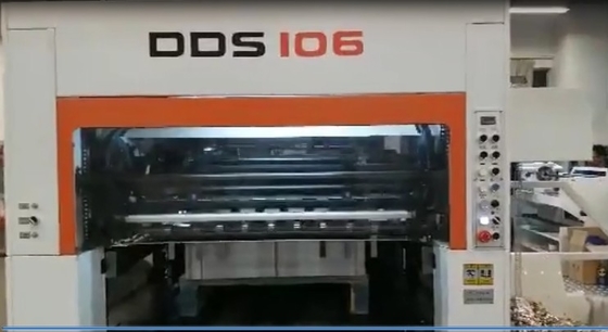 Hoja automática de gran formato que sella la máquina que corta con tintas 7000sheets por hora