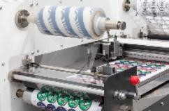 Impresoras flexográficas de etiquetas de papel térmico autoadhesivas automáticas 60m/min