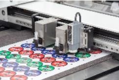 EcooGraphix VD320 Máquina de corte digital a presión para la impresión de etiquetas