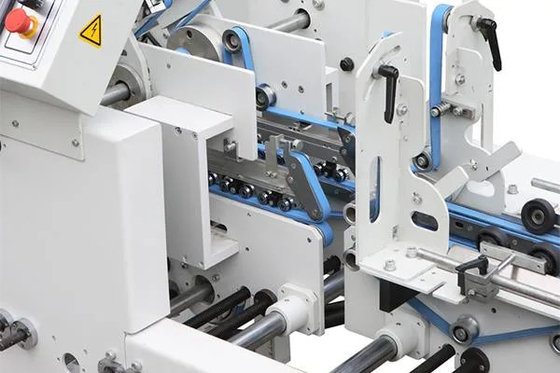 Máquina automática de alta velocidad de Gluer de la carpeta del cartón de Ecoographix para empaquetar
