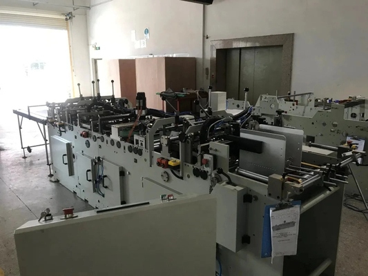 Máquina de papel plegable automática de la fabricación de cajas de Ecoographix para la comida