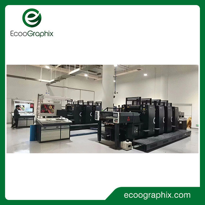 Máquina de impresión de libros en offset de colores Muliti Ecoographix económico 0,06 - 0,6 mm