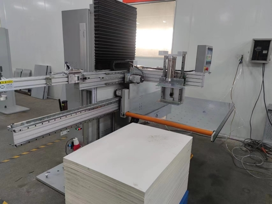 Cargadora de papel del carril del doble del control del PLC con la plataforma de la aleación de aluminio