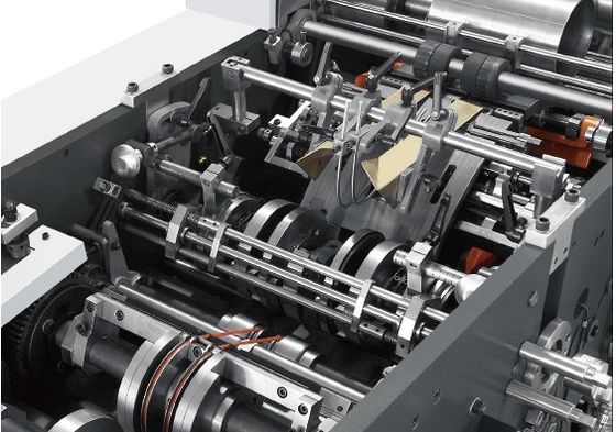 Máquina de moldear bolsas de papel de compras de 180-350gm con agujeros para mangos