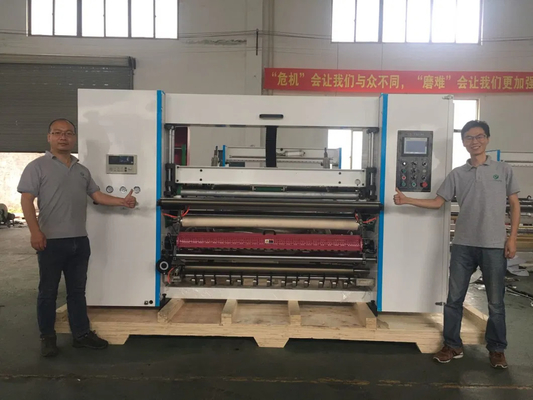 Máquina automática el rajar y el rebobinar para la etiqueta engomada auta-adhesivo de la película