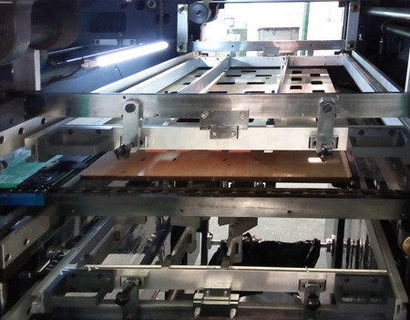 Máquina encoladora plegable automática de cartón Ecoographix para embalaje