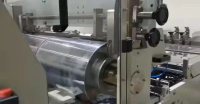 Máquina que remienda de la ventana de Ecoographix automática para la caja