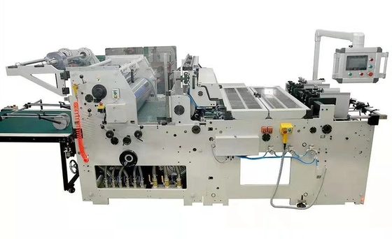 Máquina que remienda de la ventana de Ecoographix automática para la caja