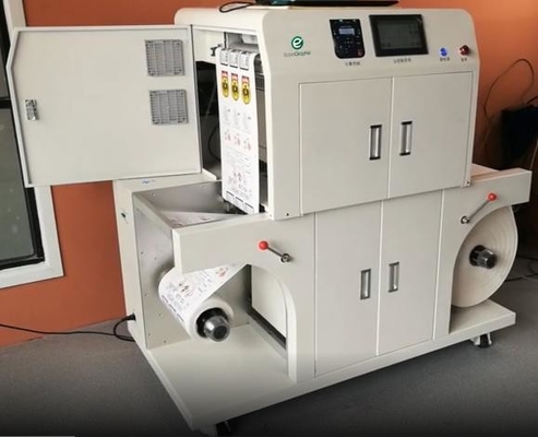Impresora de etiquetas digital de 4 colores Hasta 7,26 metros/min 1200X2400 ppp 304 mm Ancho de medios