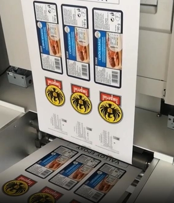 Calcule automáticamente la anchura de los medios de la máquina de impresión de etiquetas de 320 mm