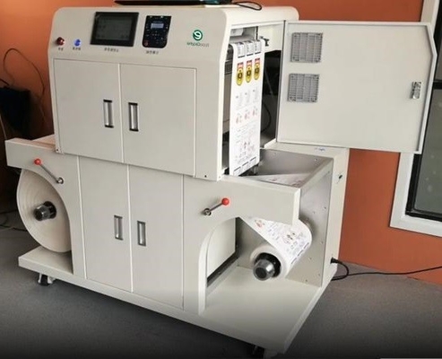 Rollo del color de la impresora 30ft/Min 4 de la etiqueta de Digitaces para rodar fácil de utilizar