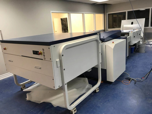 Máquina de impresión offset de filmadora de planchas de preimpresión CTP de 22 placas/hora