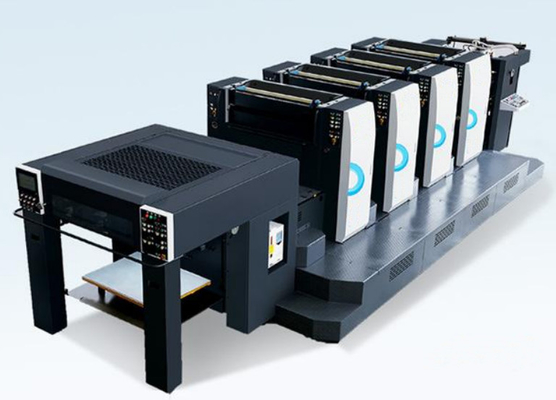 Máquina de impresión offset de folios Ecoographix de 4 colores