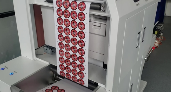 Máquina de impresión de etiquetas de pegatinas digitales LED