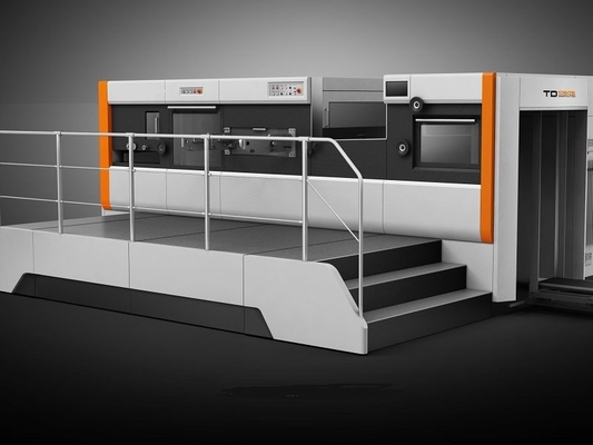 Ecoographix máquina automática de corte a presión y estampado de papel caliente con desmontaje