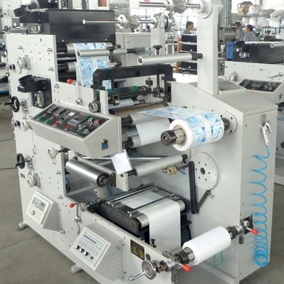 Motores servos independientes de la impresora 23 automáticos de la etiqueta de Flexo del rodillo