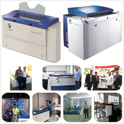 A1 o B1 tamaño de papel Máquina CTP térmica Máquina de imagen de computadora a placa