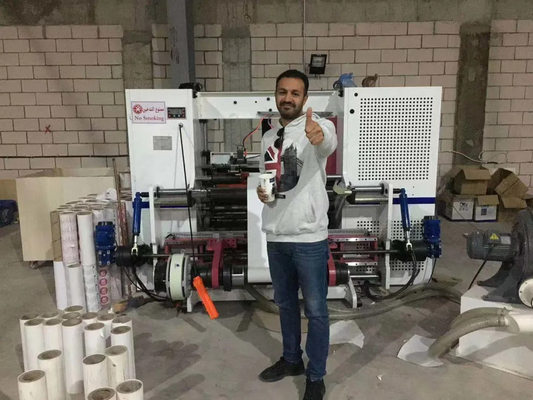 Ecoographix Máquina automática de corte y rebobinado para papel térmico