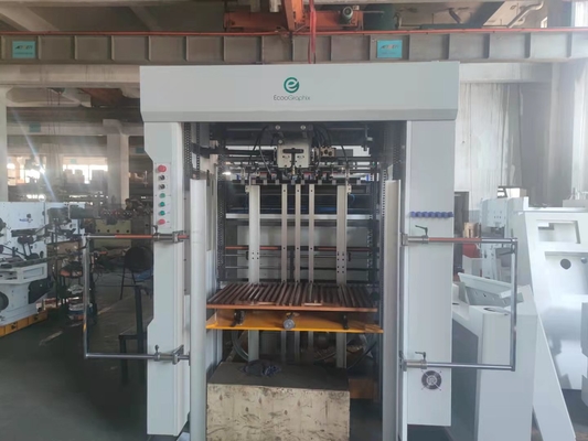 Máquina de corte a presión totalmente automática con desmontaje de residuos