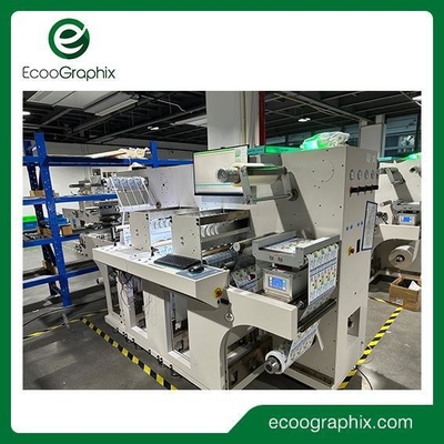 ECOO VD3350 Max 100m por minuto Etiqueta digital autoadhesiva de adhesivo Slitter