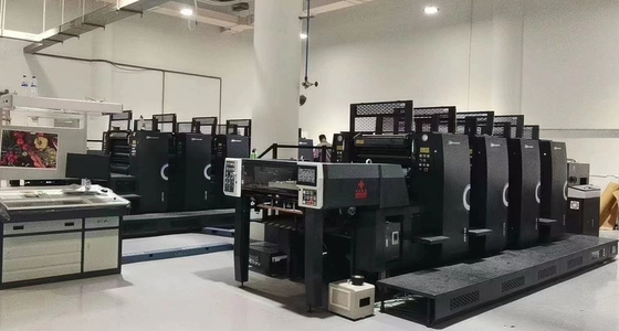 5Color B1 Máquina de impresión litográfica offset con recubrimiento puntual