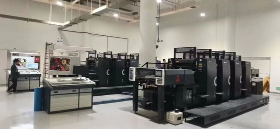 Máquina de impresión offset litográfica multicolor de formato A2 para la impresión de libros