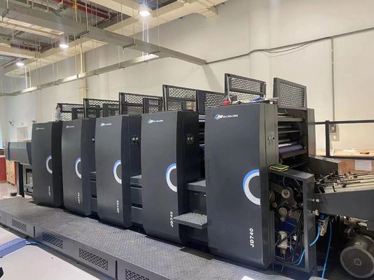 Impresora offset de cuatro colores de alta producción de libros