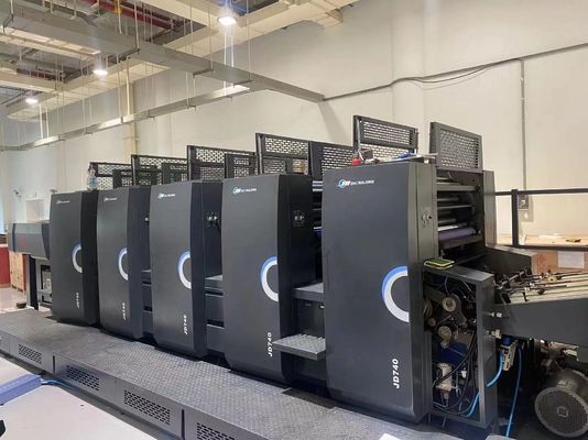 Máquina de impresión offset litográfica multicolor de formato A2 para la impresión de libros
