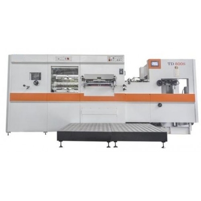 Equipo automático de precintado Máquina de corte de matrices de lecho plano con desmontaje